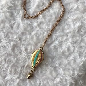 Hot air ballon pendant charm